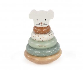 Torre Anelli Legno Poppy