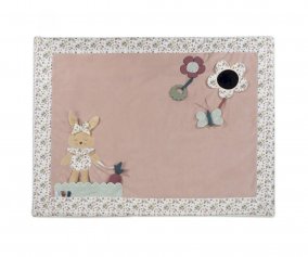 Cobertor de atividades Coelhos Jardim 