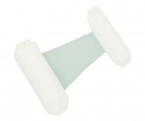 Cojn Antivuelco Rainbow Dots Verde