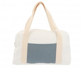 Blue Rainbow Dots Sports Bag Personalised
