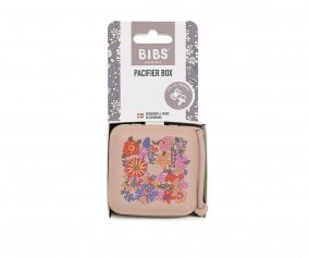 Porte-sucettes BIBS Liberty June Blossom Blush