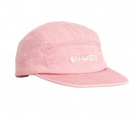 Gorra Banwood Washed 5 Paneles Rosa
