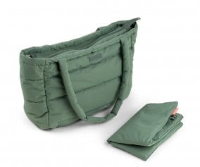 Bolso Tote Acolchado Green con Cambiador