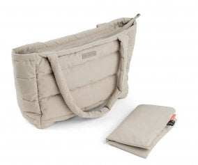 Bolso Tote Acolchado Sand con Cambiador