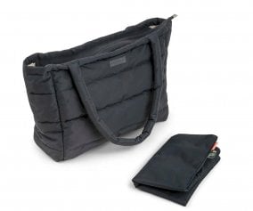 Bolso Tote Acolchado Black con Cambiador