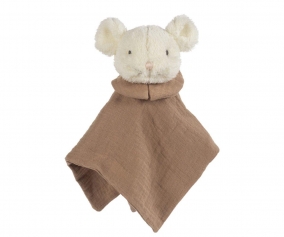 Doudou Little Mouse Poppy Cinnamon Personalised