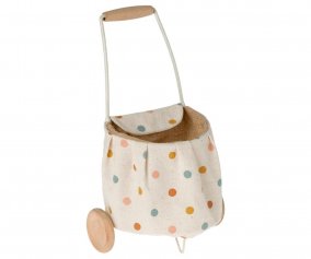 Mini carrinho cesta Multi Dots
