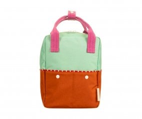 Zaino Piccolo Sticky Lemon Better Together Colourblocking Towel Green+Gravel Orange