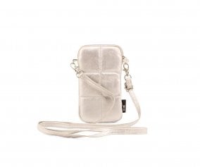Bolsito Acolchado para Telfono Luce Silvery Luce Tinne +Mia