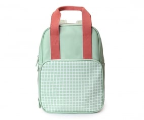 Mochila Scout Stripes Sage Personalizable