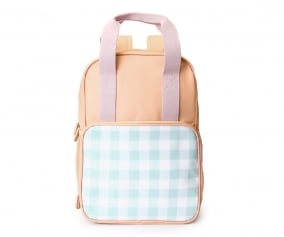 Mochila Scout Stripes Apricot Personalizable