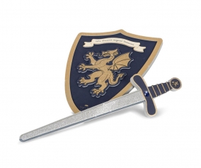 Knight Sword and Shield Midnight Navy