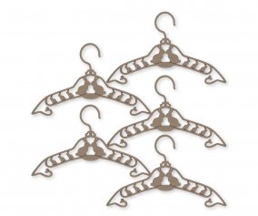 Pack of 5 Bunny Shitake Hangers