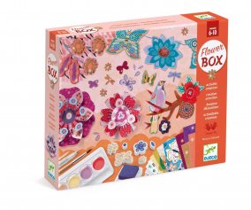 Cofre Multiactividades Creativas de Papel Flower
