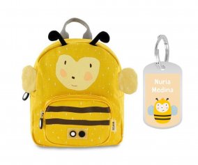 PETIT Sac  Dos Trixie Mr. BumbleBee avec Porte-cls Personnalis