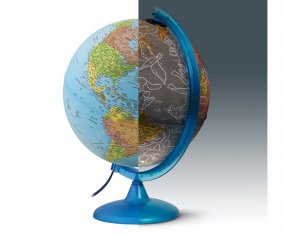 Globo noturno e diurno Esfera de 25 cm