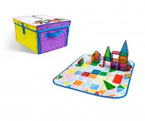 Contenitore Magna-Tiles & Tappeto Gioco