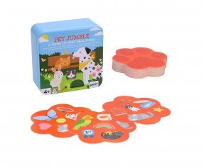 Pet Animals Card Game Jumble