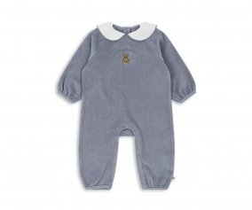 Mono Miffa Onesie Tradewinds Blue GOTS
