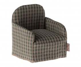 Cadeira Green Checker Mouse Maileg