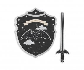 Disfraz Escudo y Espada Halloween Black