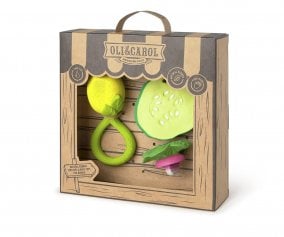 Gift Pack Newborn Rattle Lemon