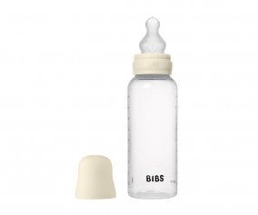 Biberon en Plastique BIBS Silicone Ivory 270 ml