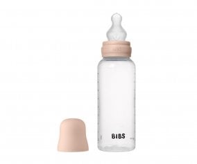 Biberon en Plastique BIBS Silicone Blush 270 ml