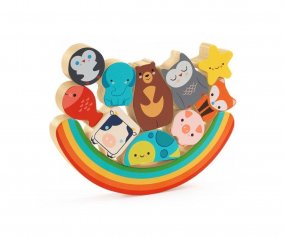 Puzzle Encajable y Equilibrio Rainbow