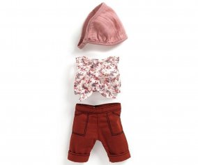 Conjunto para Mueca Pomea Burgundy