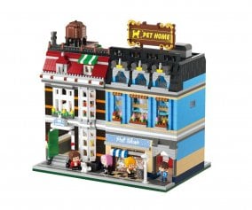Construccin KOCO European Street Scene 3002 piezas