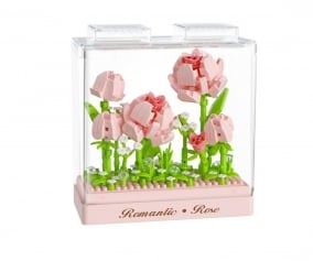 Construccin Mini KOCO Bloom Boutique Preserved Flowers Pink