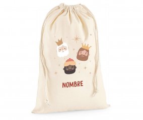 Bolsa Grande NOME Personalizada Reis Magos
