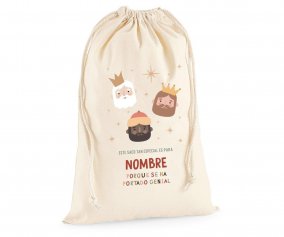 Large Personalized Bag Wise Men