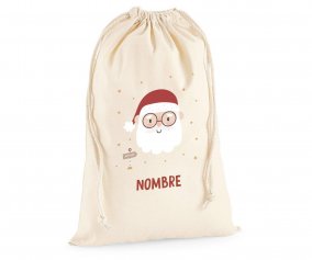 Saco Personalizado NOME  para Pai Natal