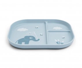 Plato Foodie Compartimentos Elphee Blue