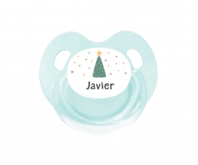 Sucette Sapin de Nol Rtro Personnalisable