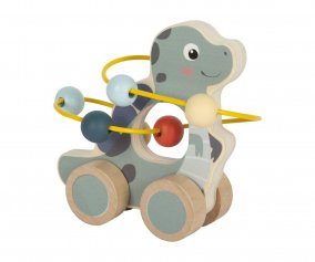 Animal Para Empujar con Circuito de Motricidad Dino