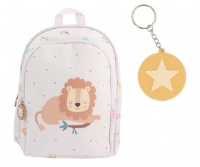 Mochila mdia Savannah + Porta chaves Personalizvel