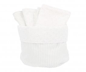 Cesta con Secababitas Dorset Verde Personalizable