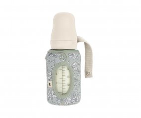 Biberon en Verre BIBS Ivory 110 ml + Housse Biberon Small