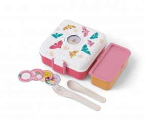 Caja Almuerzo Snacky Rosa Birds