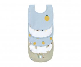 Pack de 5 Baberos Happy Fruits Lemon