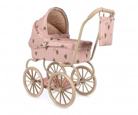 Minnie Bow Kitty Pink Doll Pram