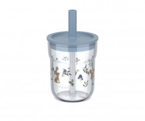 Vaso con Pajita Mio Forest Friends 250 ml