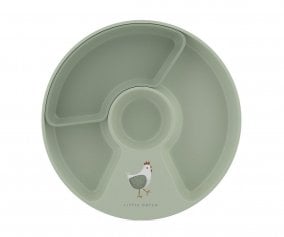 Plato Infantil Compartimentos Mio Little Farm