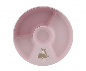 Plato Infantil Compartimentos Mio Fairy Garden