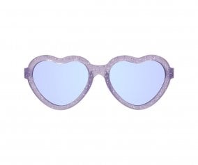 Gafas de Sol Flexibles Hearts (3-5aos) Lavender Shimmer Purple Mirrored Lenses