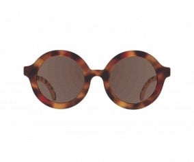 Gafas de Sol Flexibles (0-24meses) Euro Round Amber Lenses Classic Tortoise