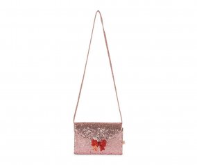 Borsettina Glitter Love Letter Mellow Rose